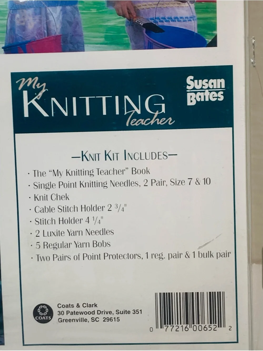 NEW Susan Bates Knitting Teacher Kit  SIZES 7, 10 needles + Accessories